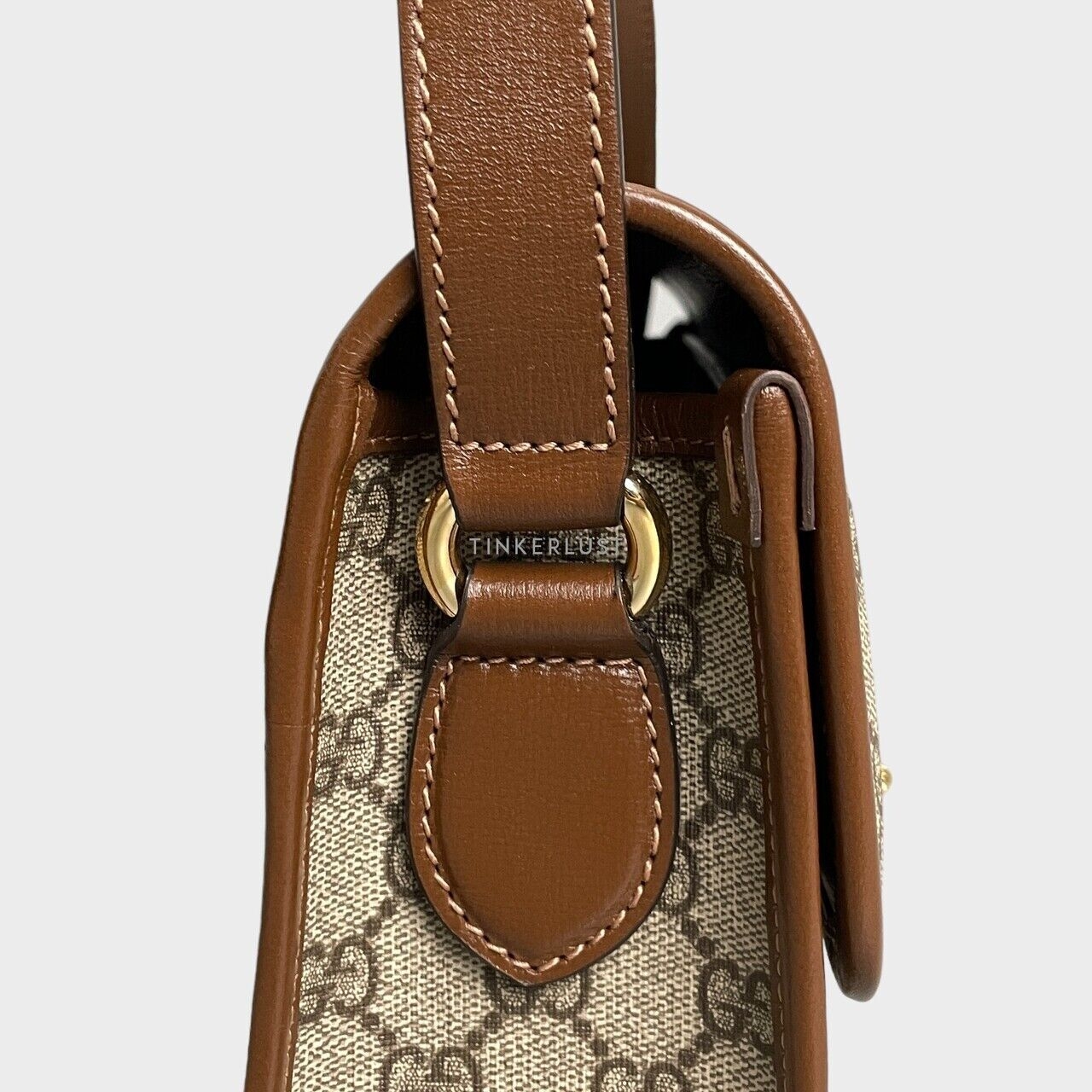 Gucci Monogram Interlocking G Messenger Bag