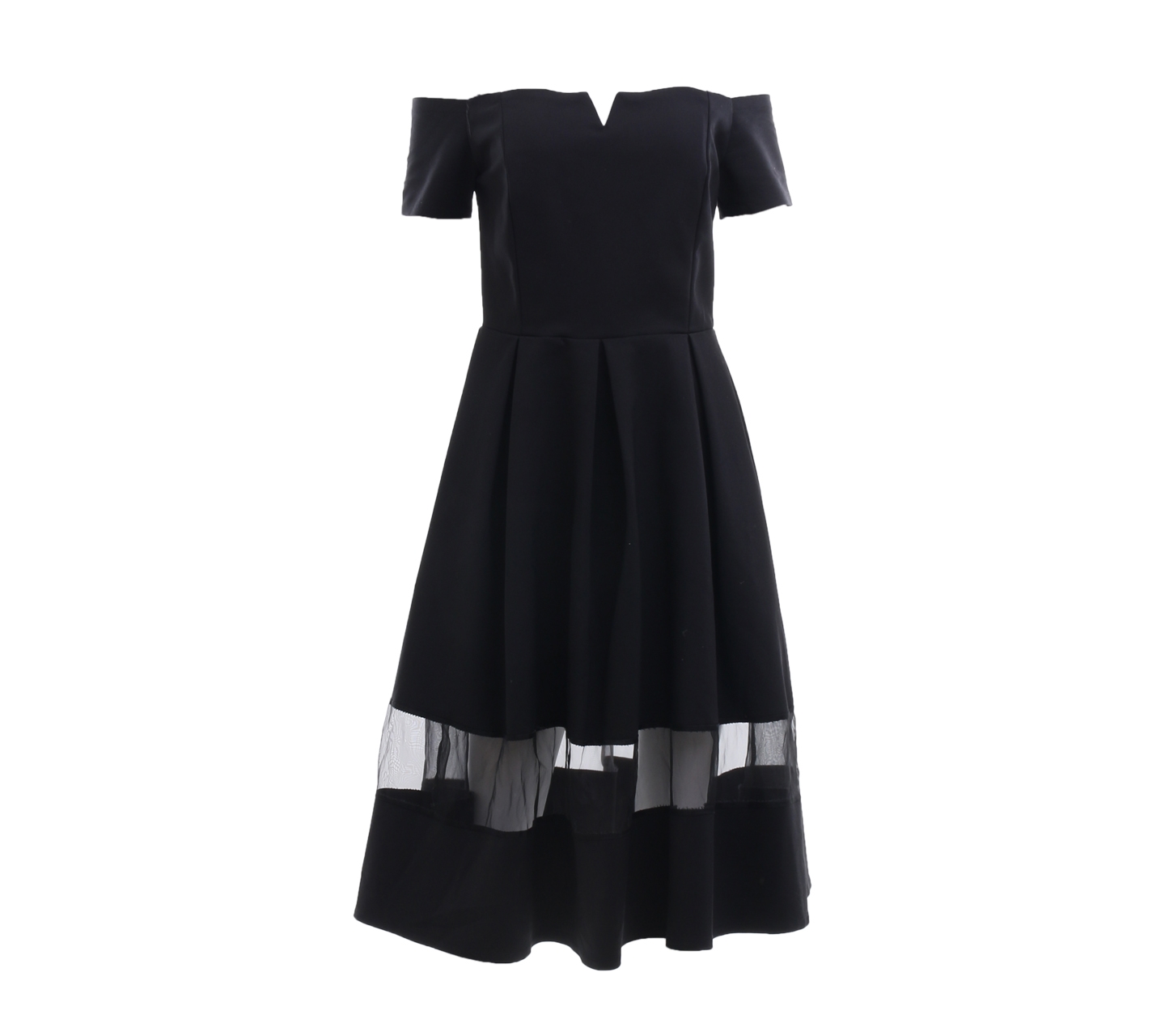 NYLA Black Off Shoulder Mini Dress