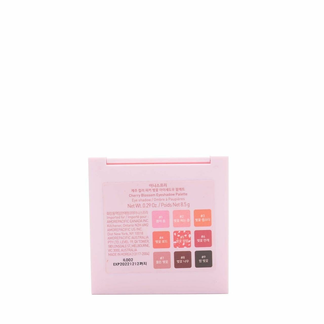 Innisfree Cherry Blossom Eyeshadow Sets and Palette