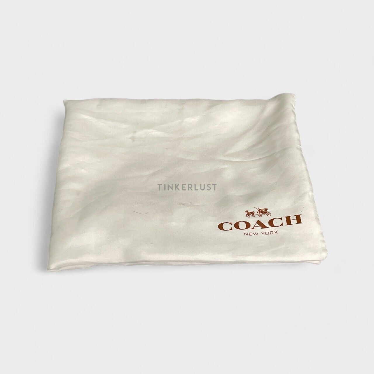 Coach Green Crossgrain Leather Satchel