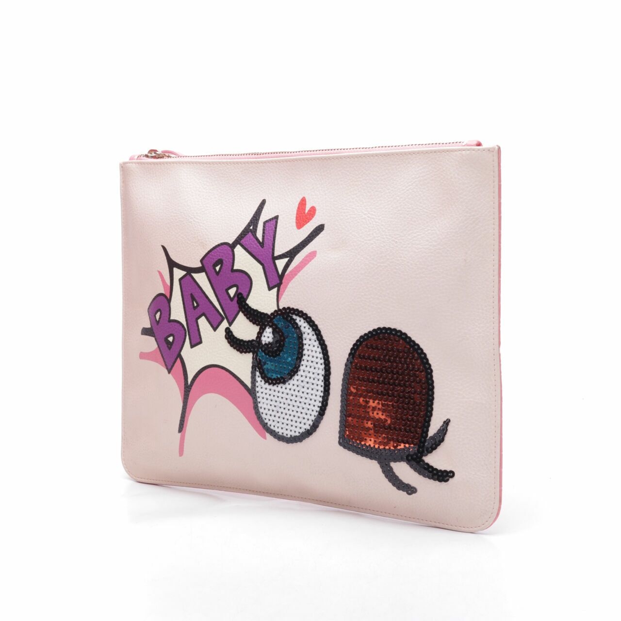 Play No More Pink Clutch