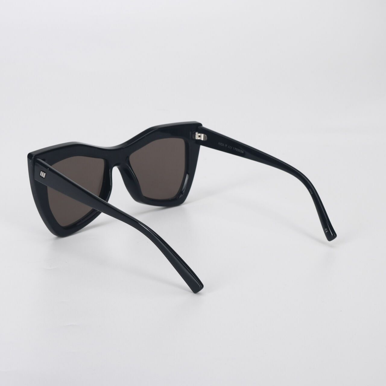 Le Specs Kick It Black Sunglasses