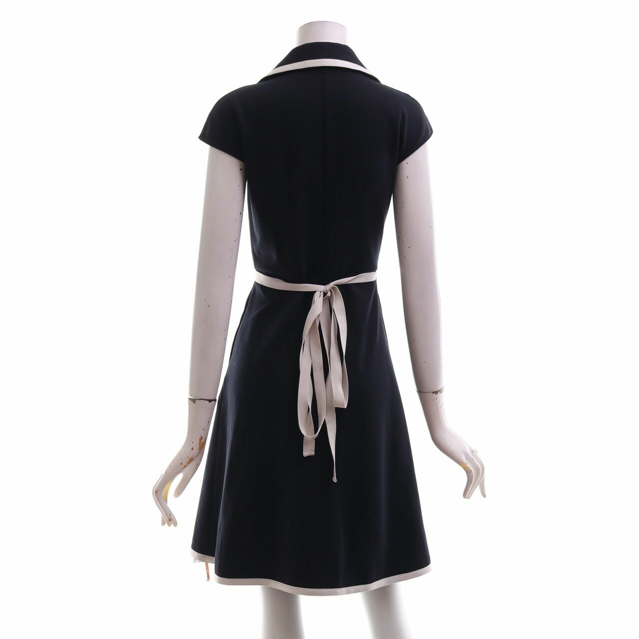 Jill Stuart Black Wrap Mini Dress