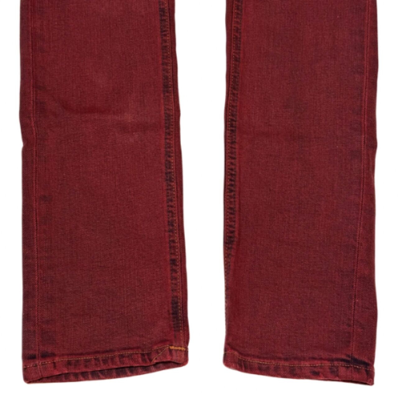 Nudie Jeans Red Long Pants