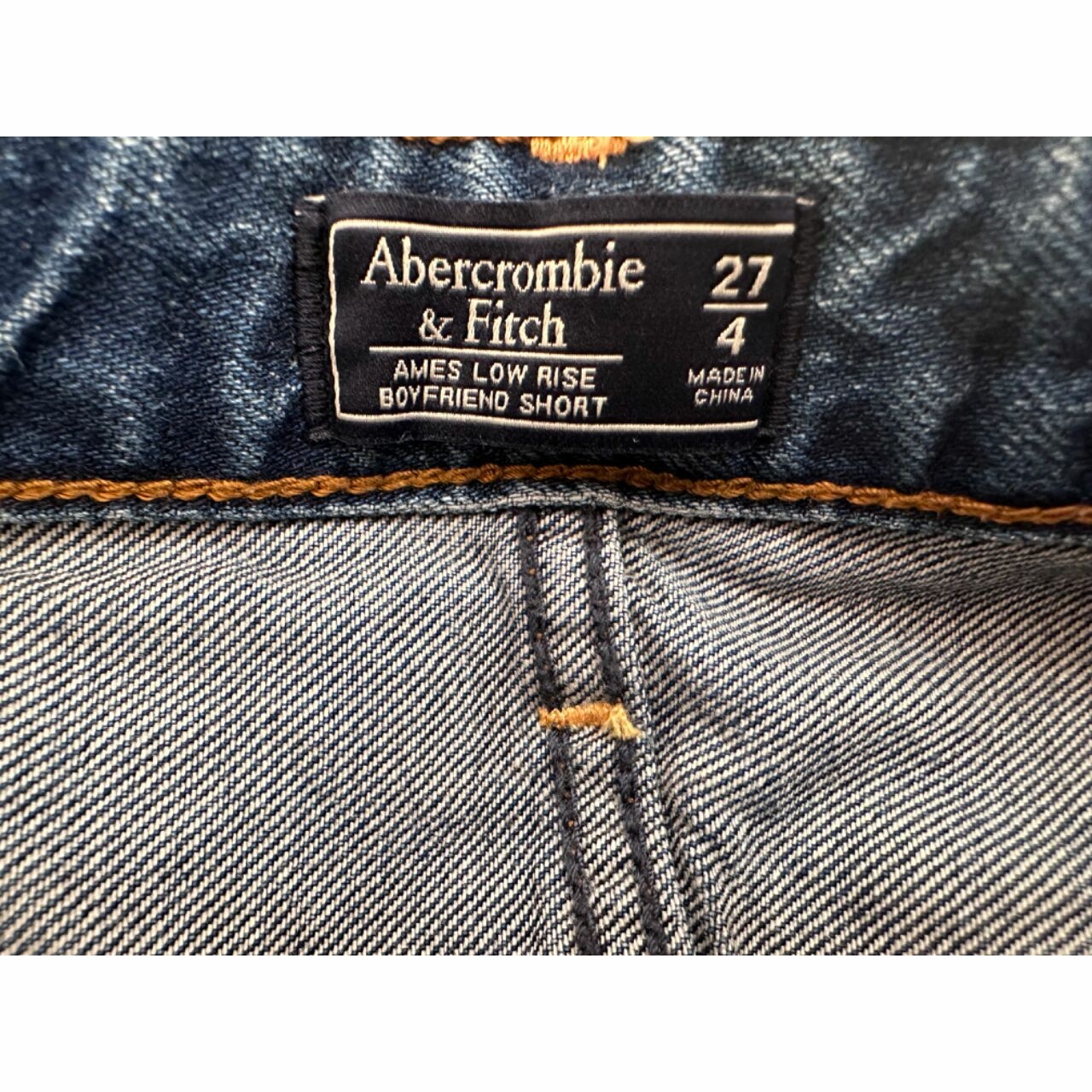 Abercrombie & Fitch Dark Blue Short Pants