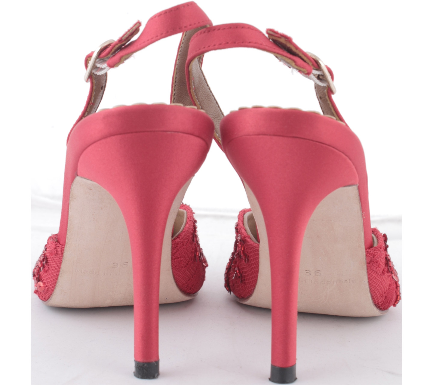 Marista Santividya Red Sequins Heels