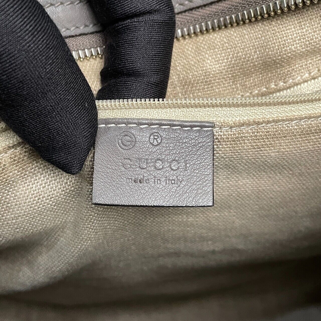 Gucci Microguccissima Medium Joy Boston Grey Satchel Bag