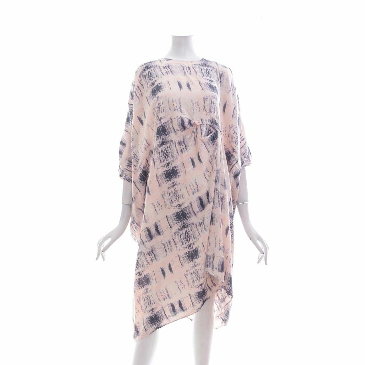 Picnic Pink Patterned Batwing Blouse