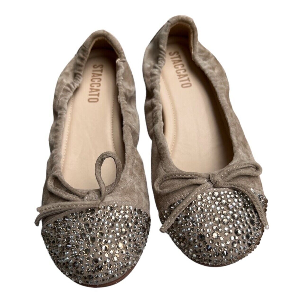 Staccato Grey Flats