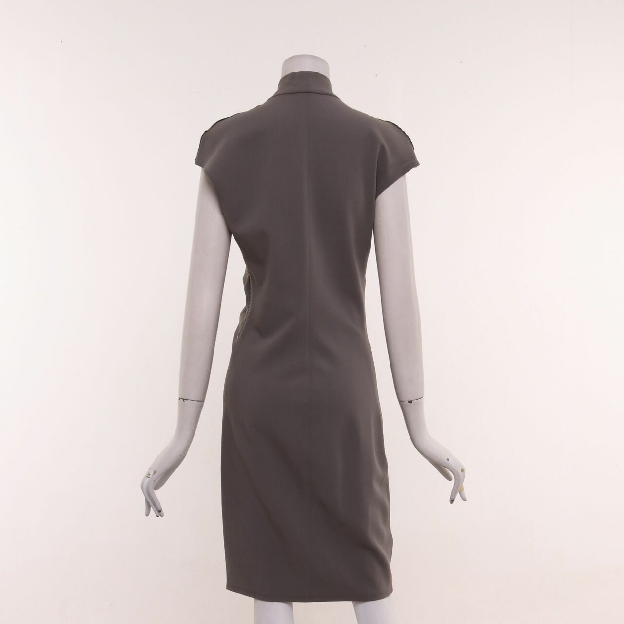 Helmut Lang Grey Mini Dress