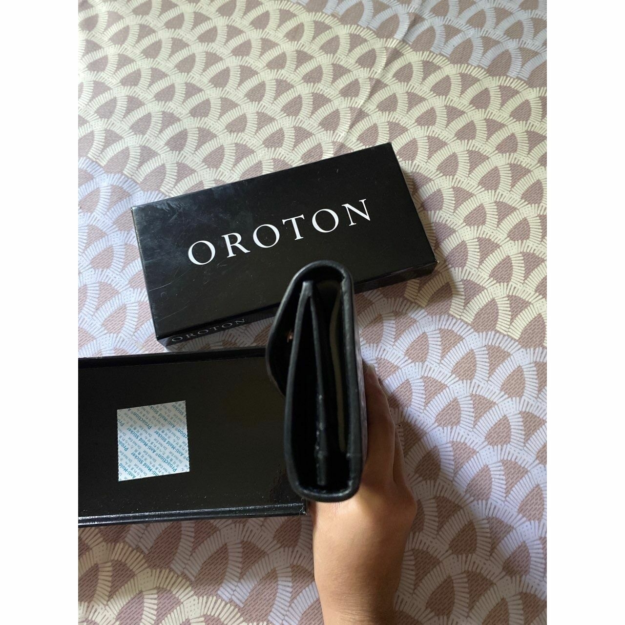 Oroton Black Wallet
