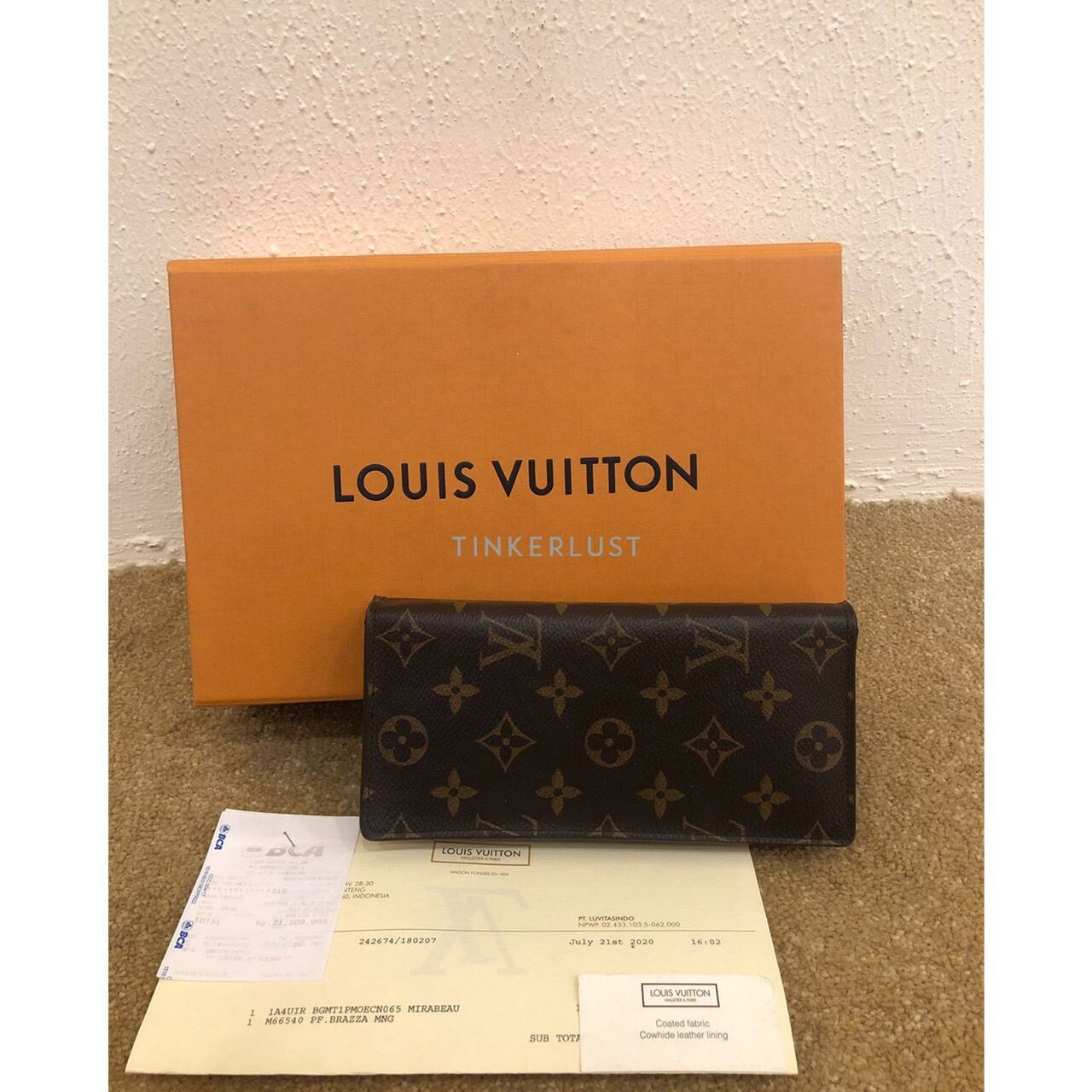 Louis Vuitton Brazza Monogram 2020 Wallet