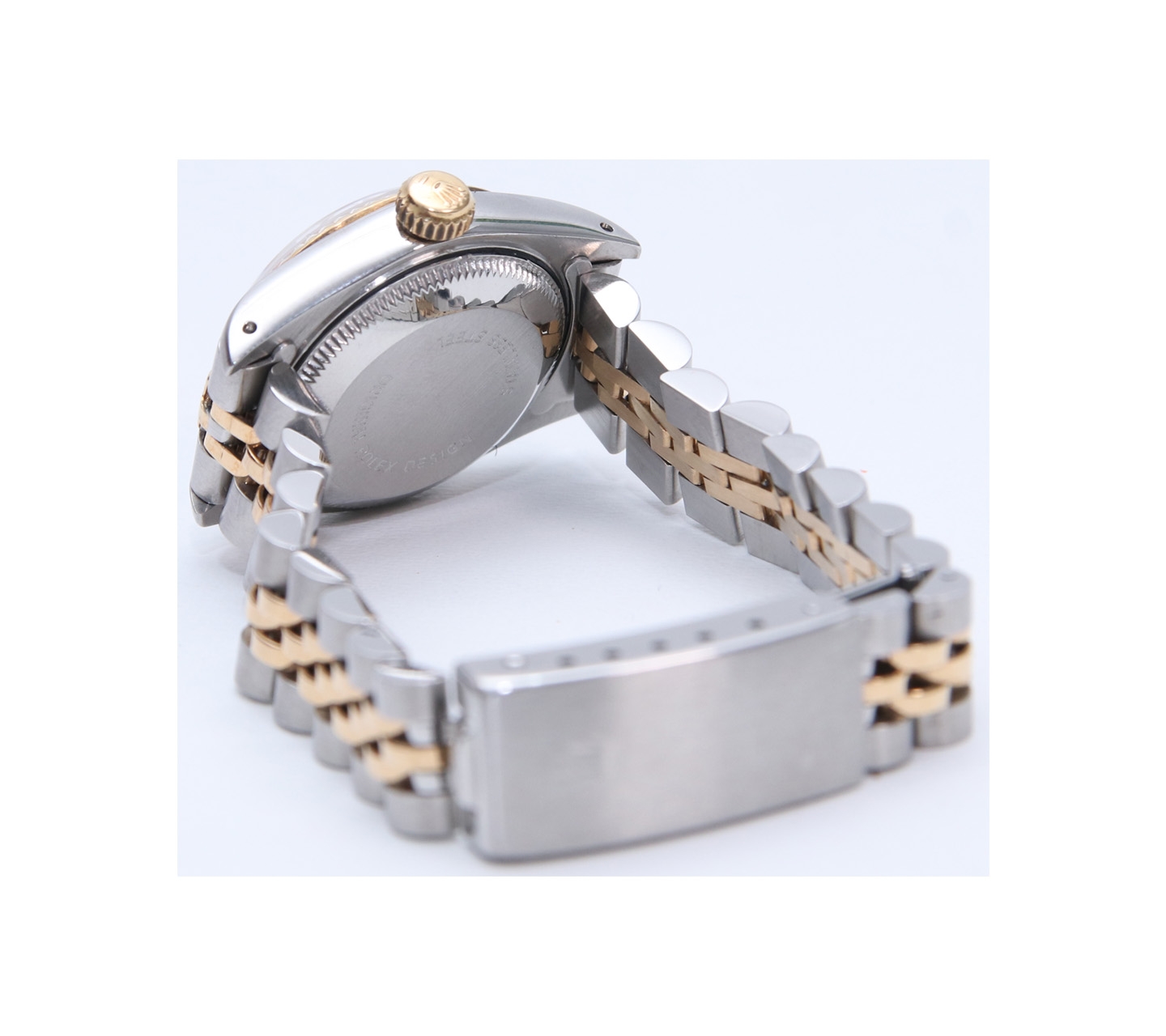 Rolex Silver & Gold Mini Women Watch