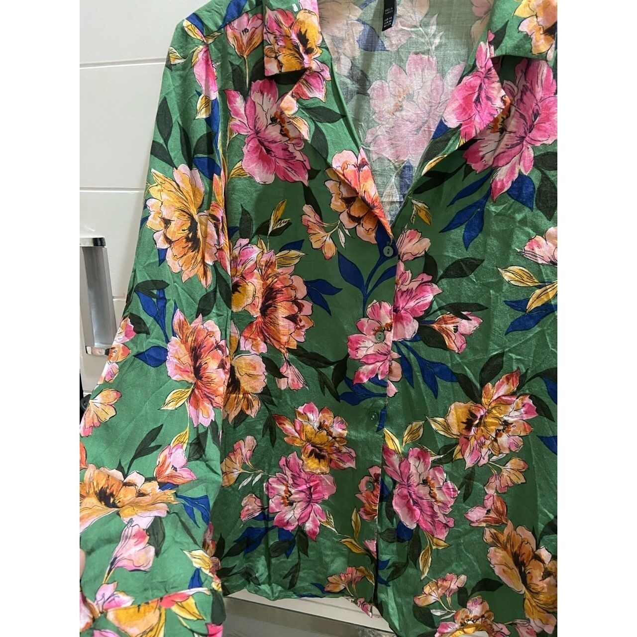 Zara Floral Printed Shirt
