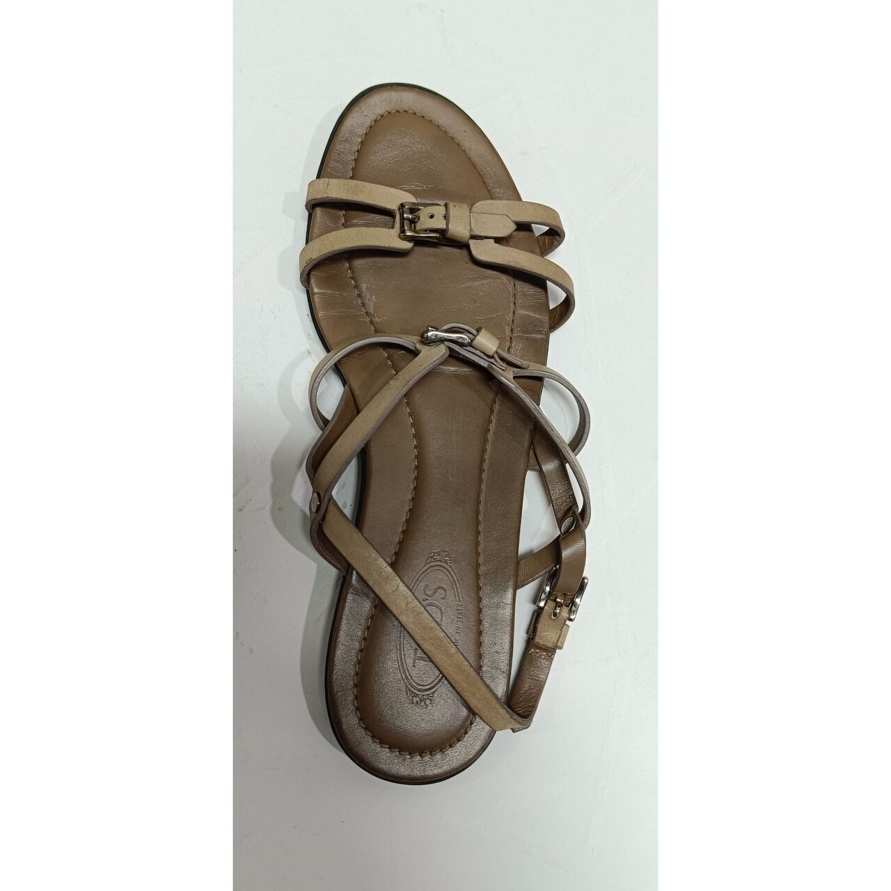 Tod's Light Brown Strappy Sandal