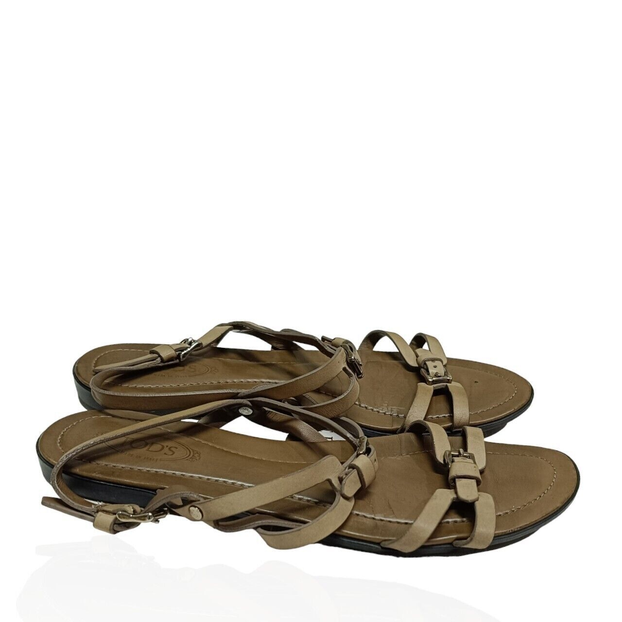 Tod's Light Brown Strappy Sandal
