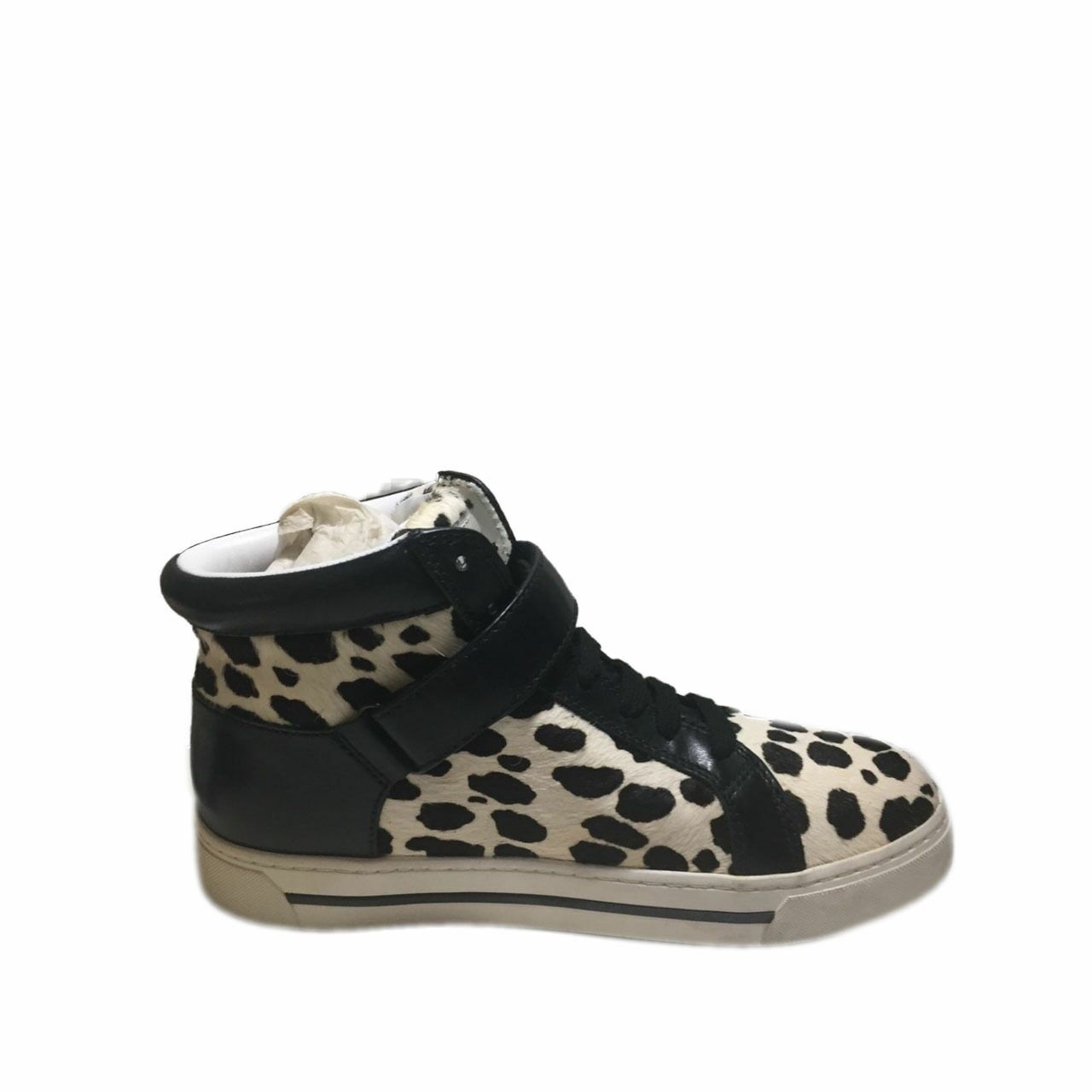 Marc By Marc Jacobs White Animal Print Sneakers