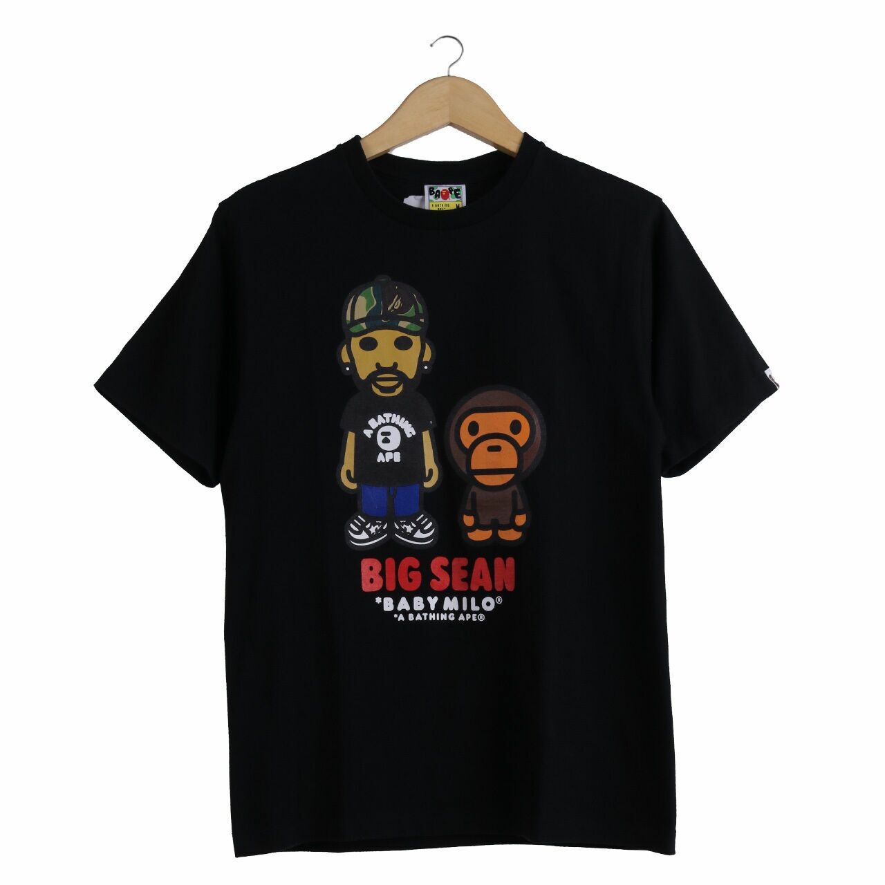 A Bathing Ape Big Sean Baby Milo Black T-Shirt