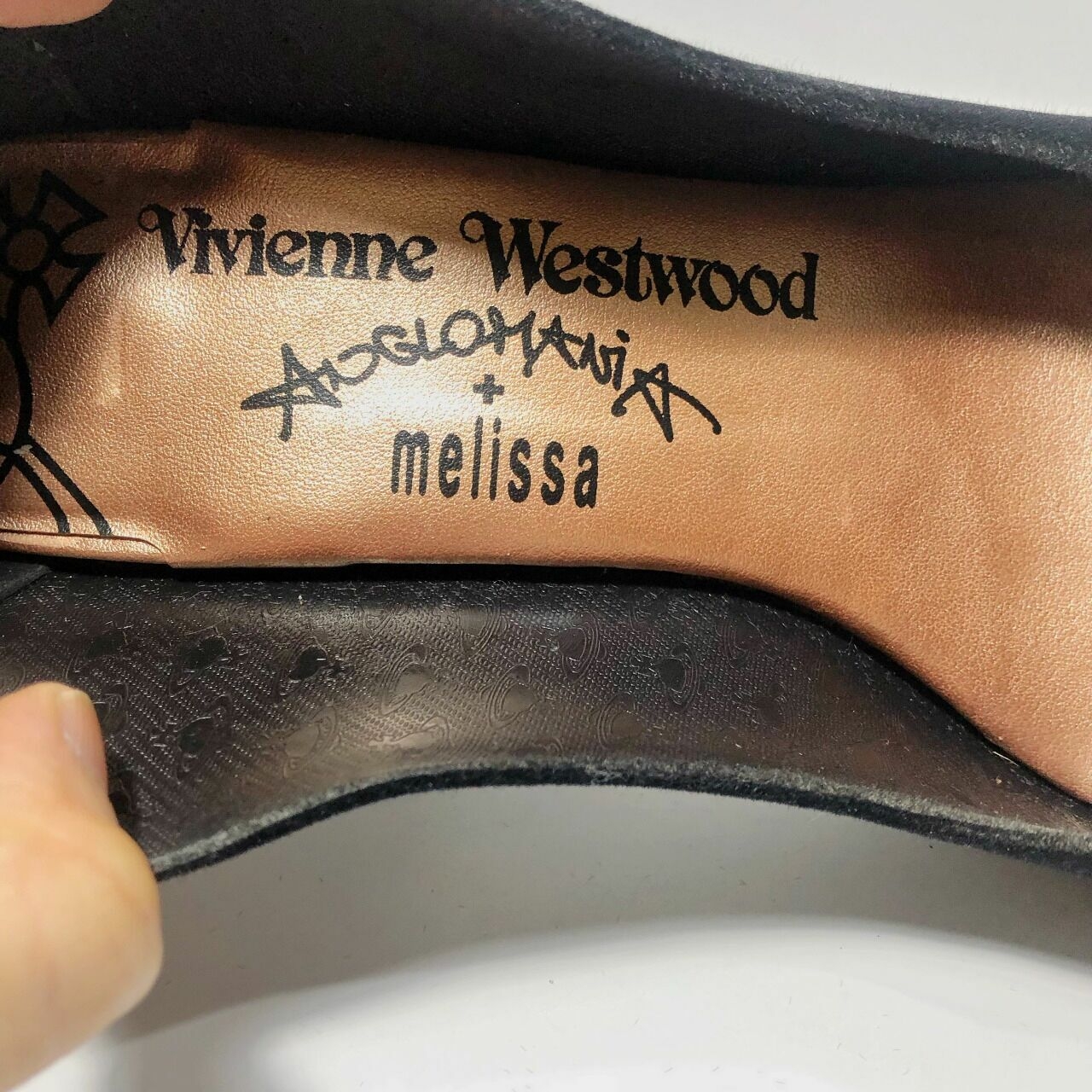 Vivienne Westwood Black Plaid Heels