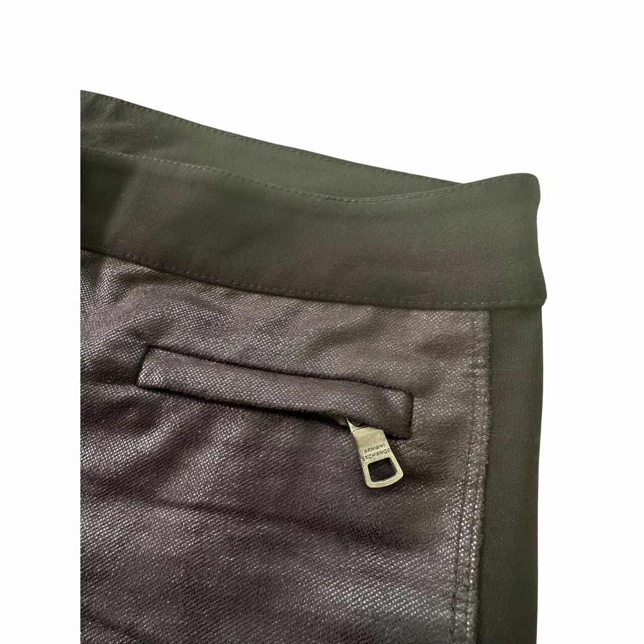 Armani Exchange Black Long Pants