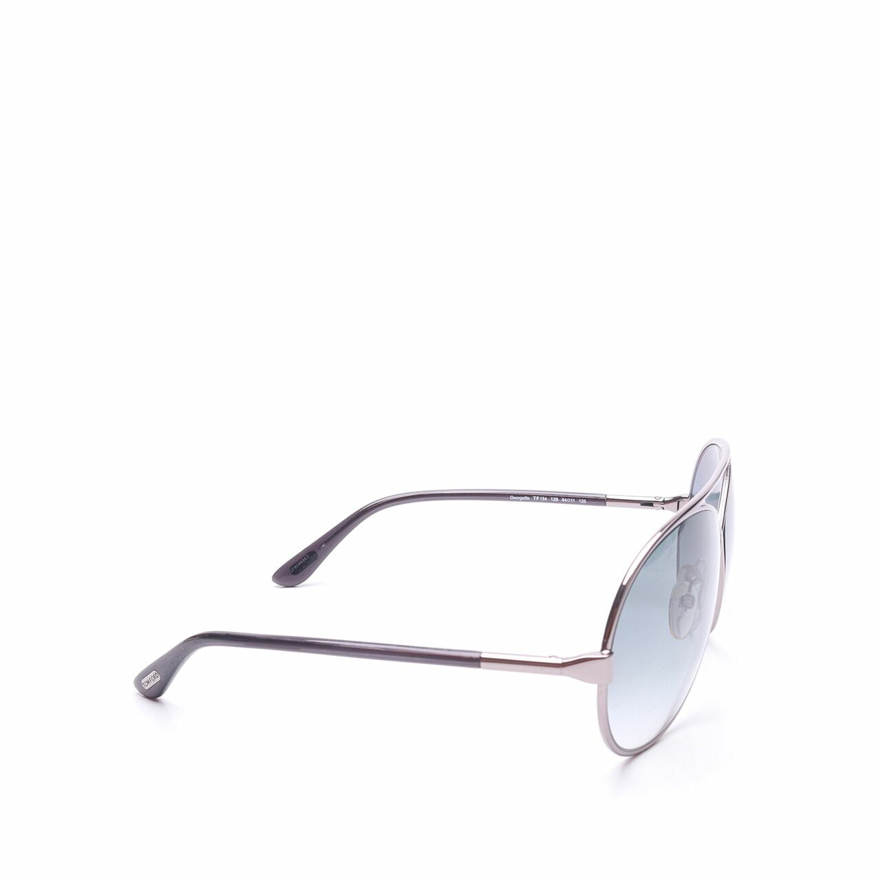 Tom Ford Georgette Gradient Black Grey Sunglasses