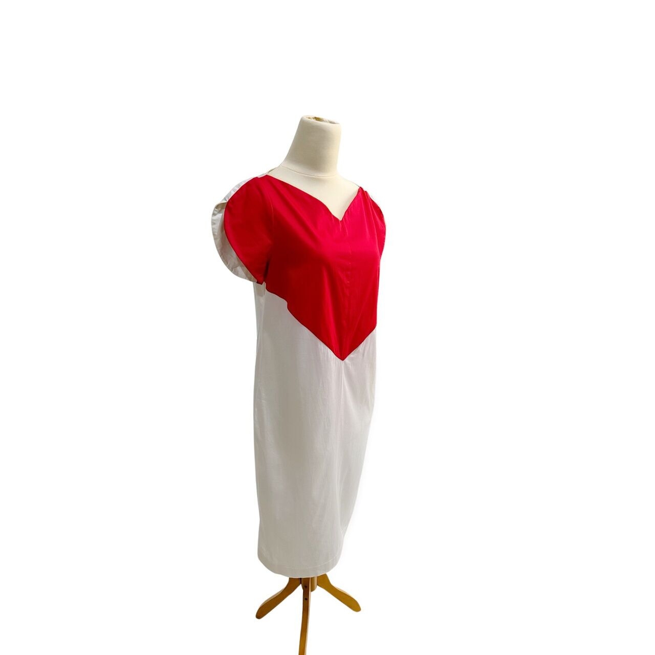 Love Moschino Red Heart Midi Dress