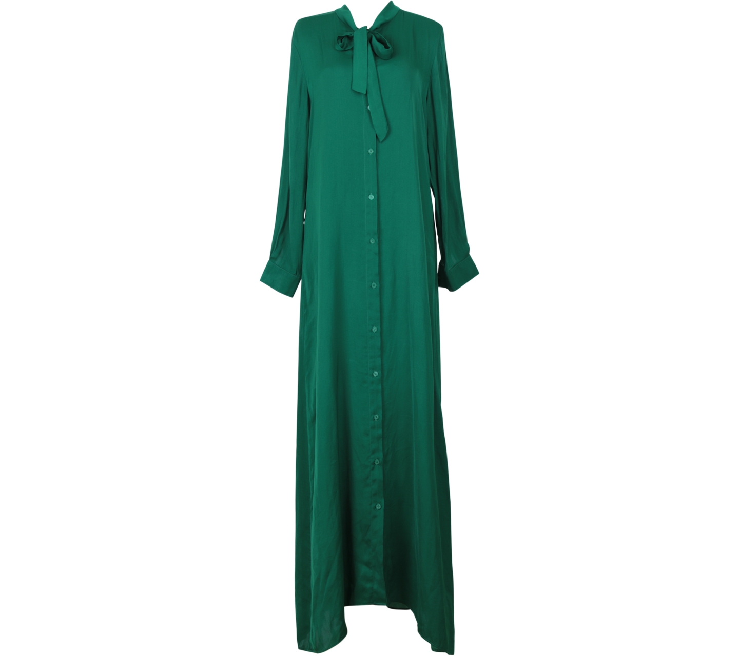 Novierock Green Tied Long Dress