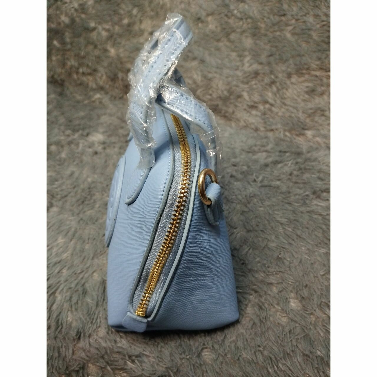 Les Catino Keyna Mini Sky Blue Satchel Bag