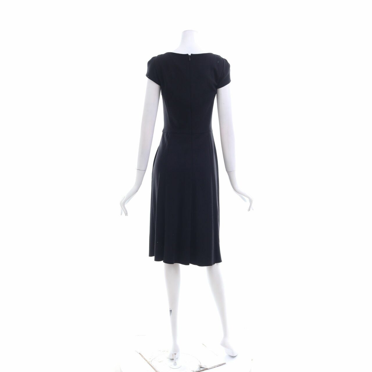 Armani Collezioni Black Midi Dress