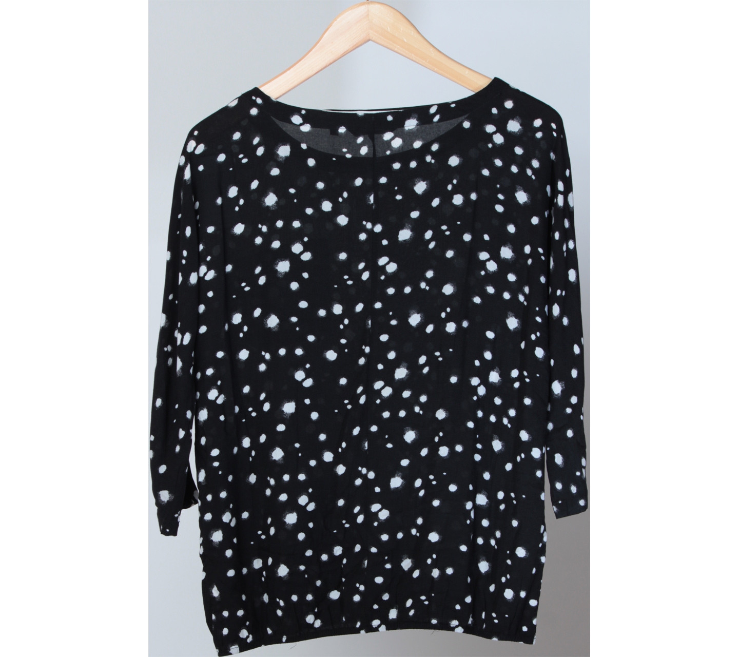 Tom Tailor Black And White Dots Blouse