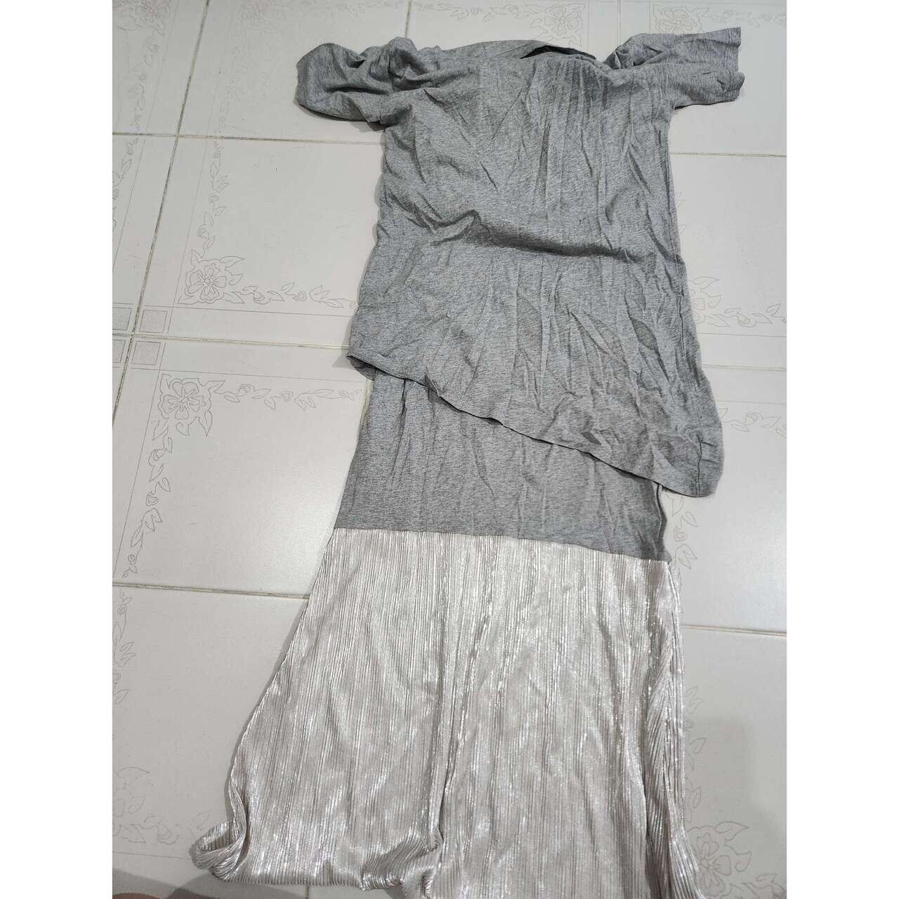 Zara T-Shirt Dress with Skirt Underlay
