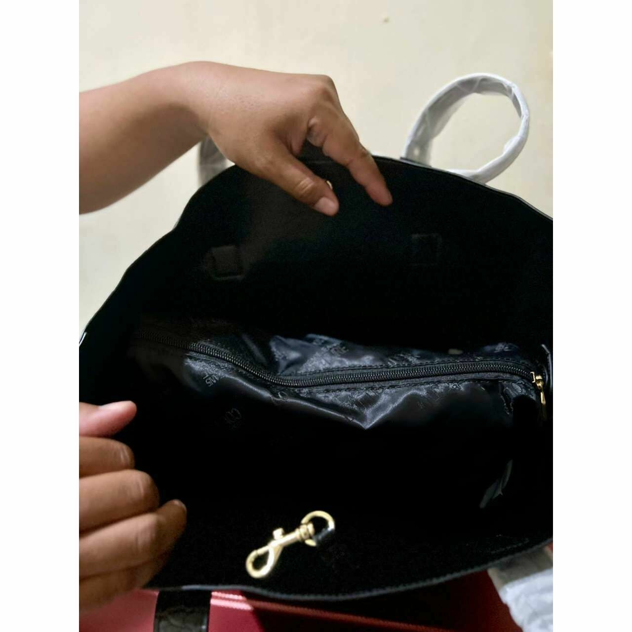 Versace Jeans Couture Black Tote Bag
