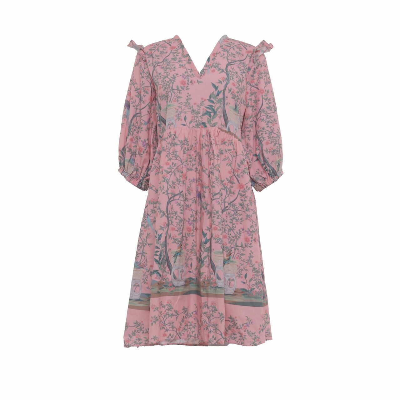 bebedoll BY Marufe Pink Floral Mini Dress