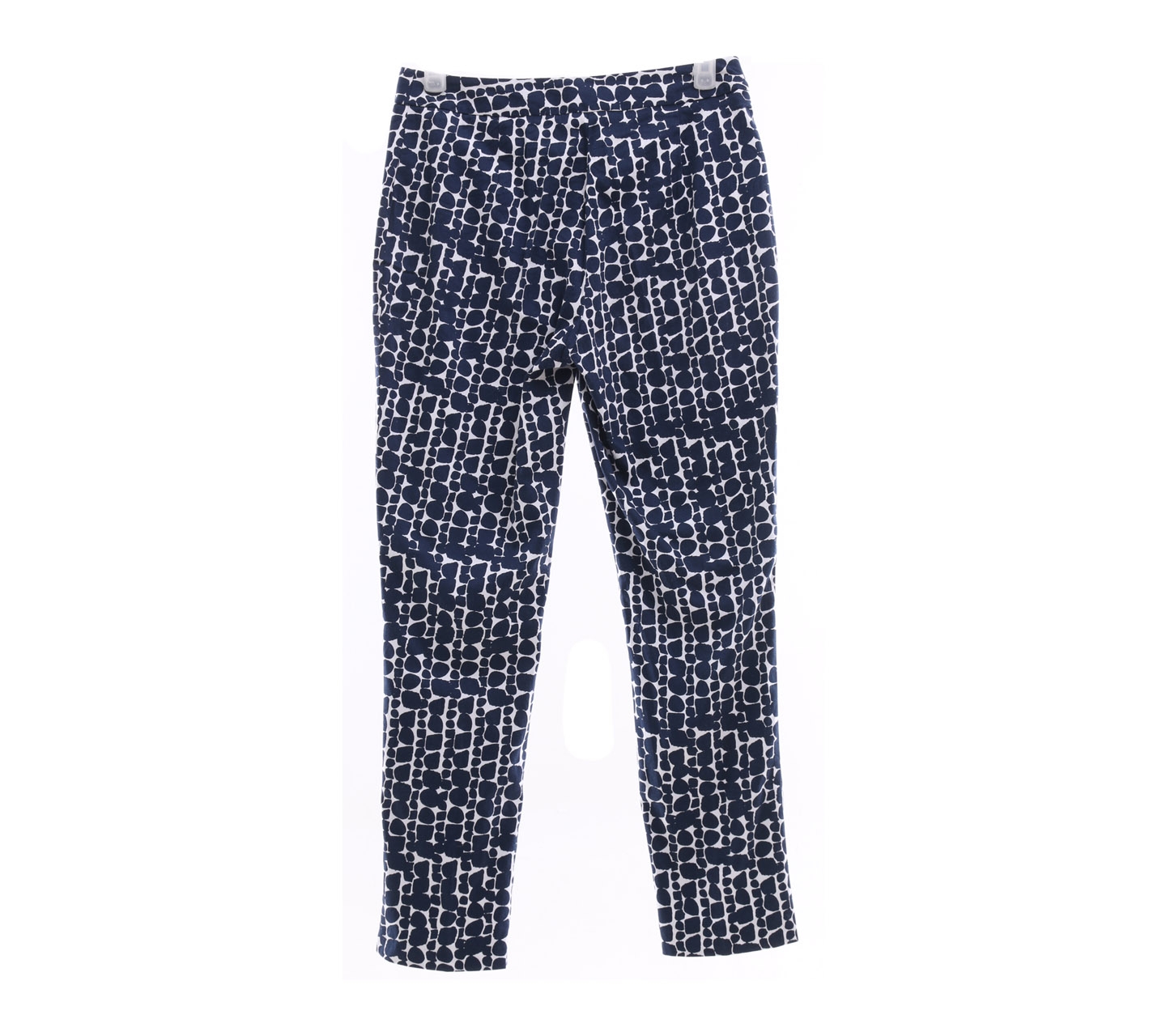 Principles By Ben De Lisi Navy & White Patterned Trousers