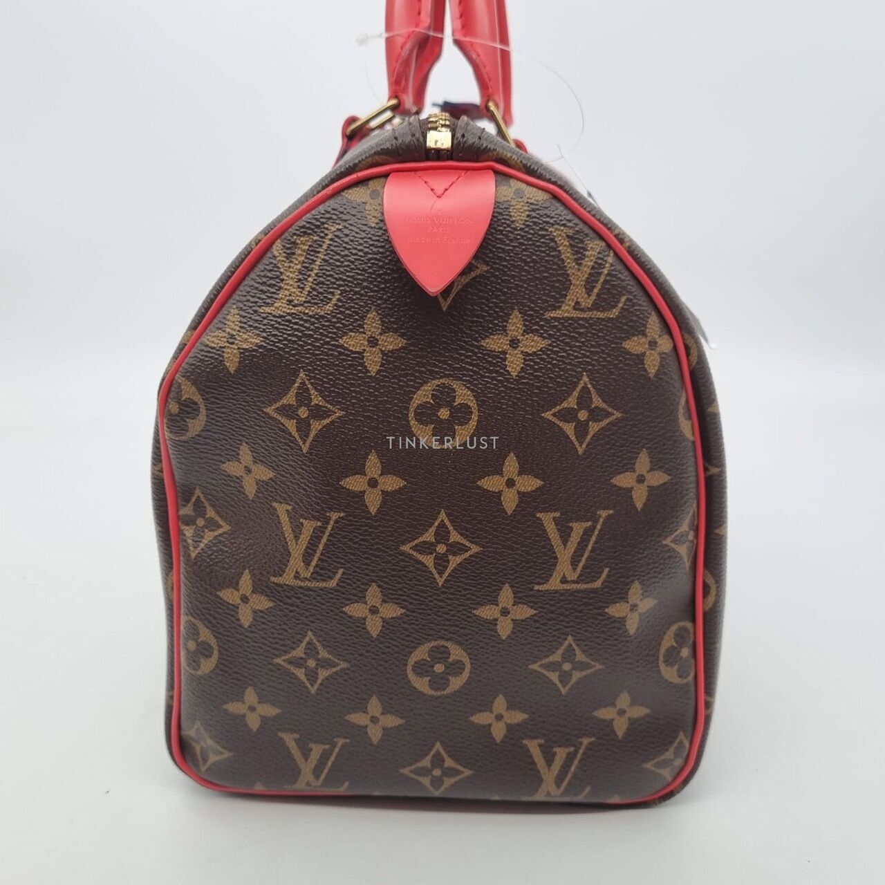 Louis Vuitton Speedy 30 Totem Edition Monogram Coquelicot 2015 Handbag