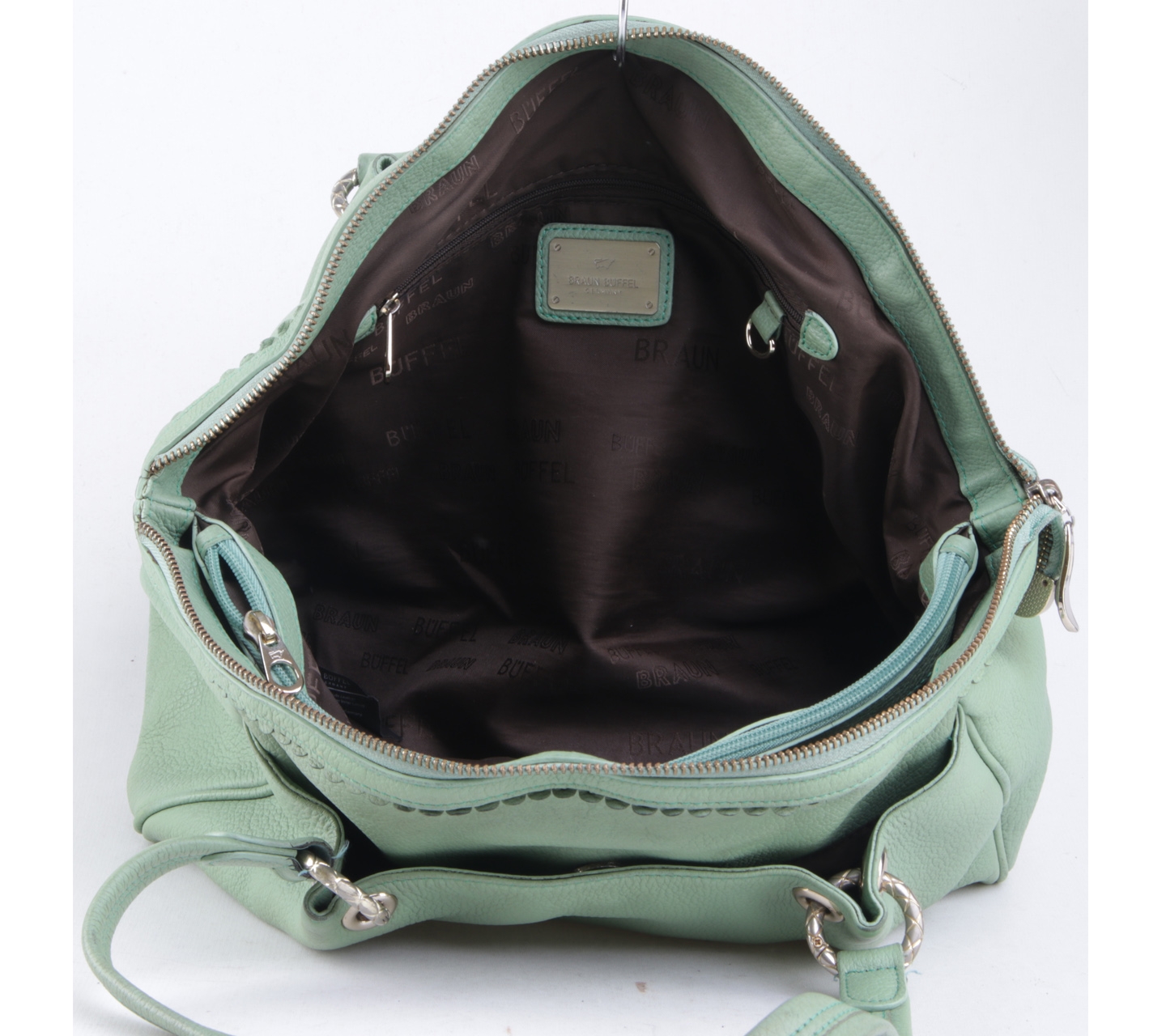 Braun Buffle Green Shoulder Bag