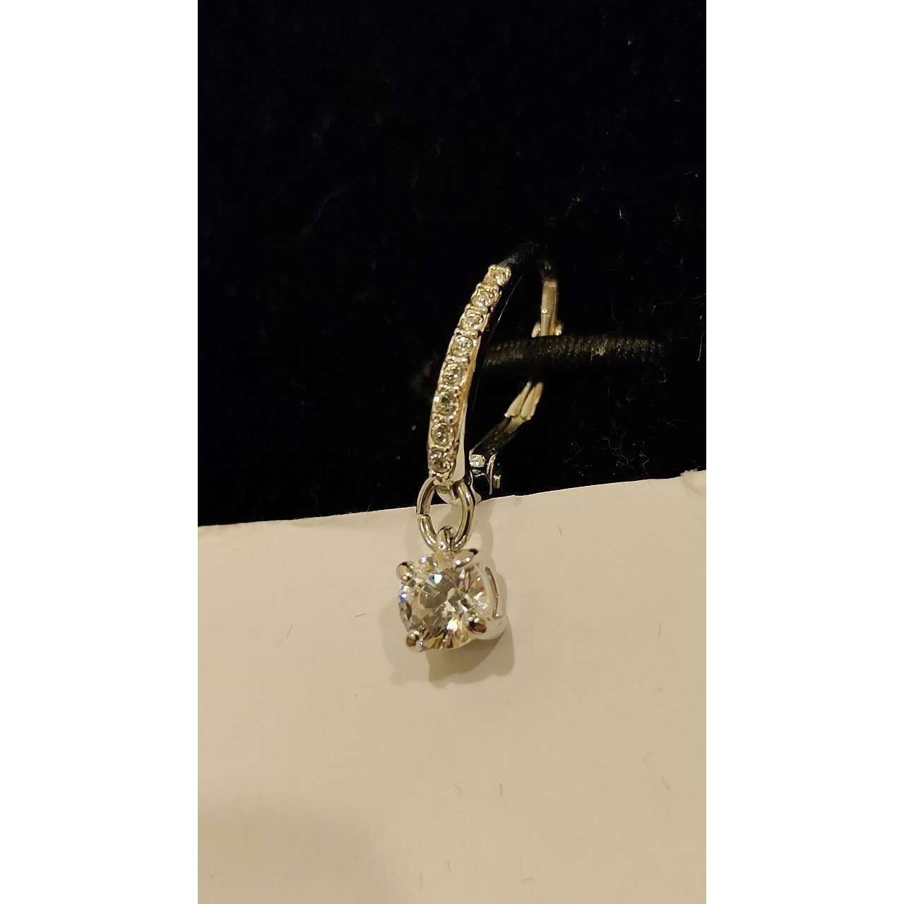 Swarovski Silver Perhiasan earrings