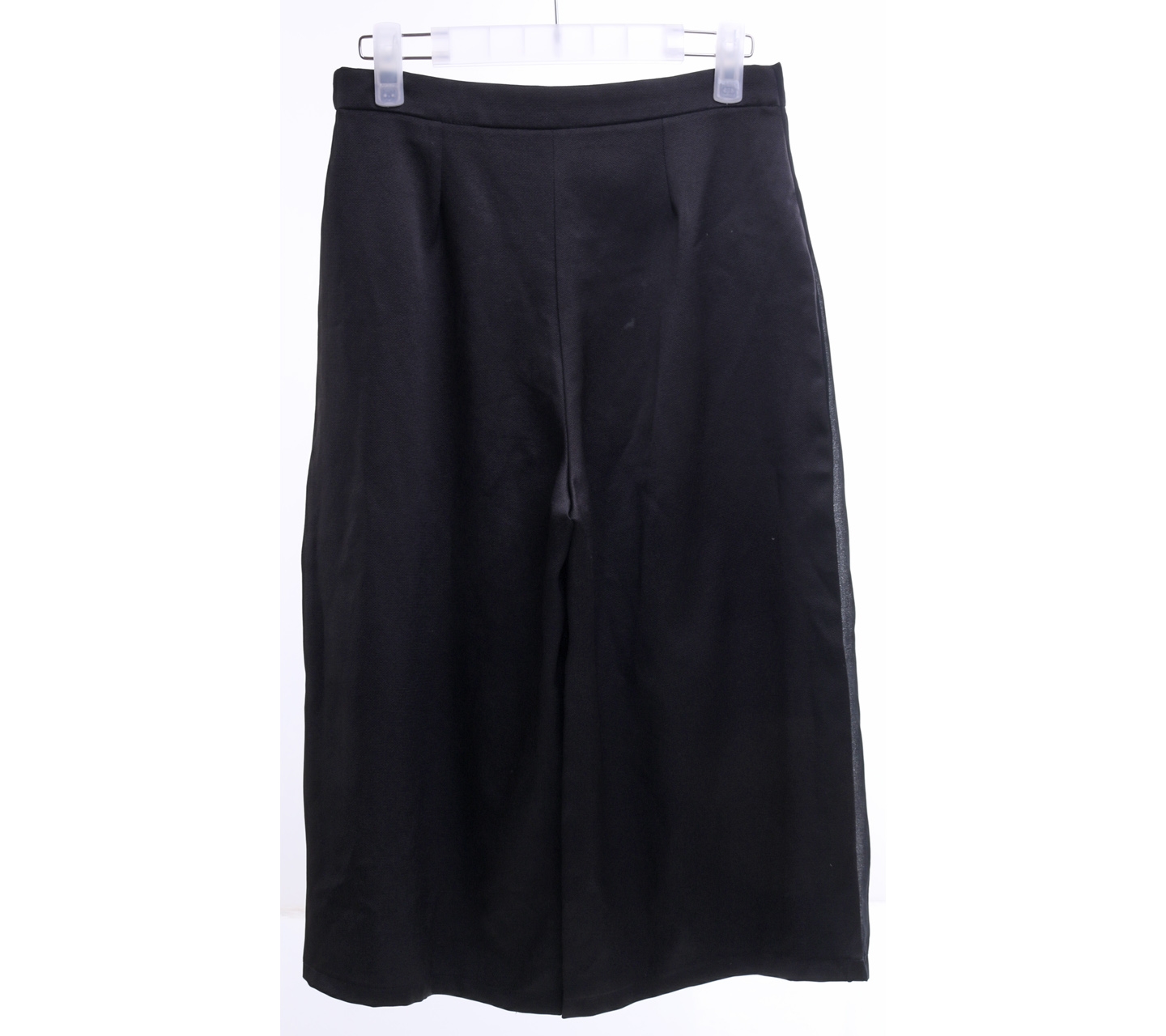 Blanik Black Wrap Skirt Cropped Pants