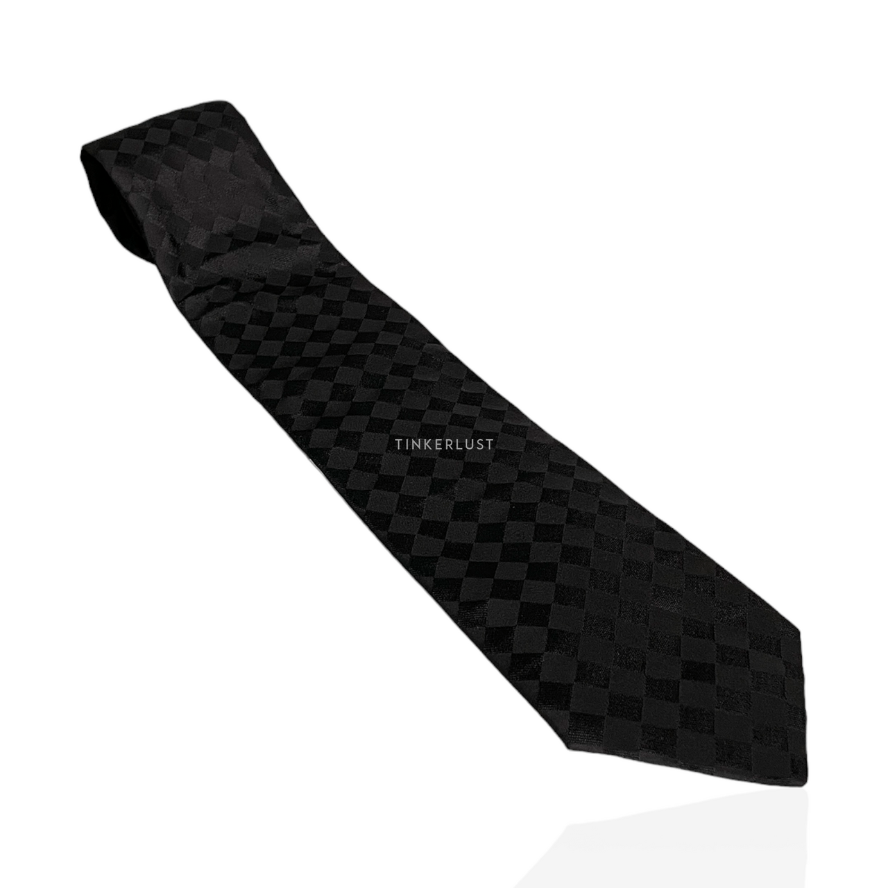 Hugo Boss Diamond Black Neck Tie