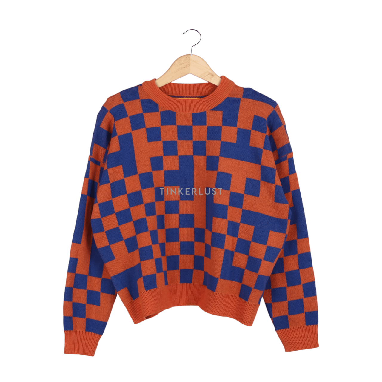Play With Pattero Blue & Orange Sweater