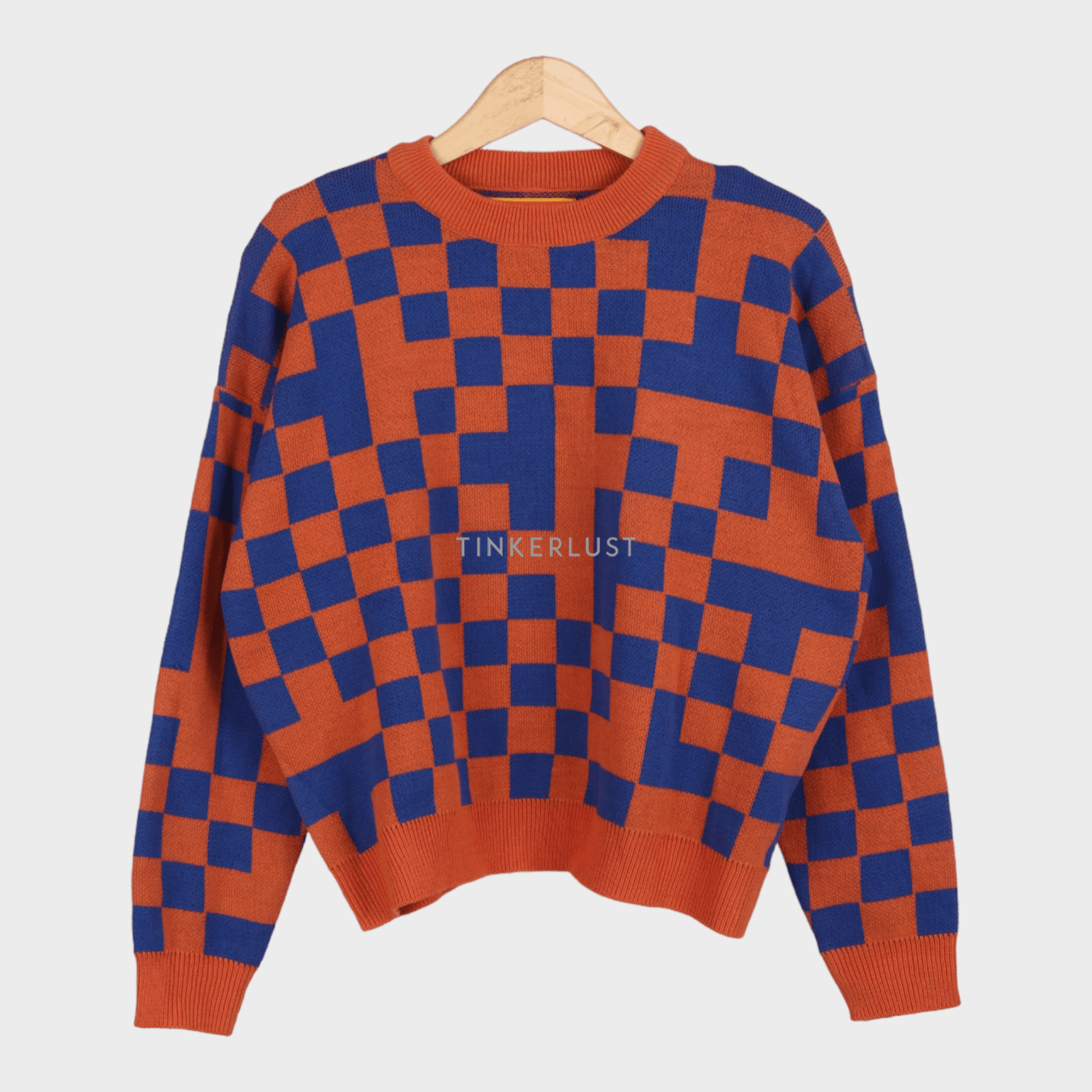 Play With Pattero Blue & Orange Sweater