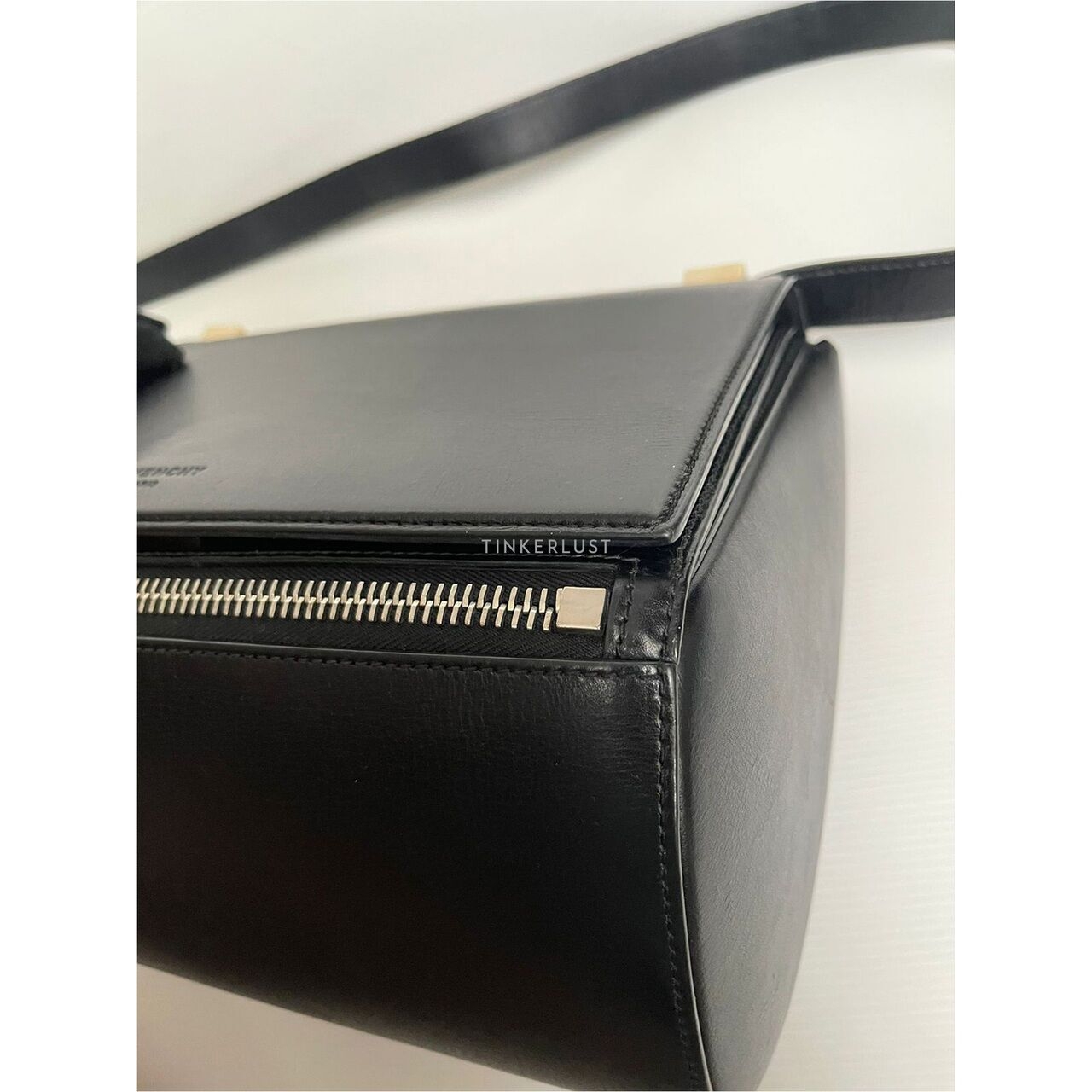 Givenchy Pandora Box Medium Black Calfskin Shoulder Bag