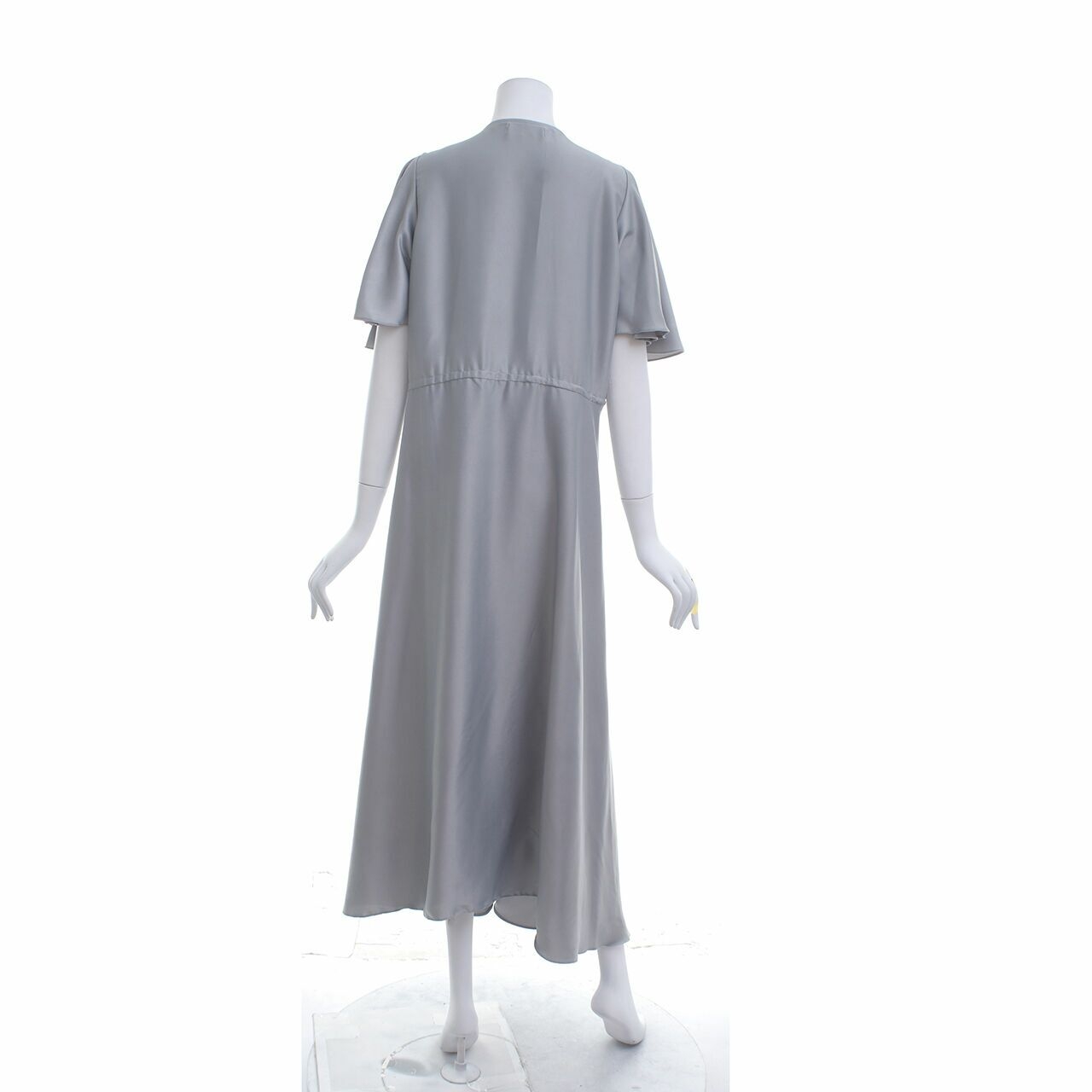 MARLEN Grey Midi Dress
