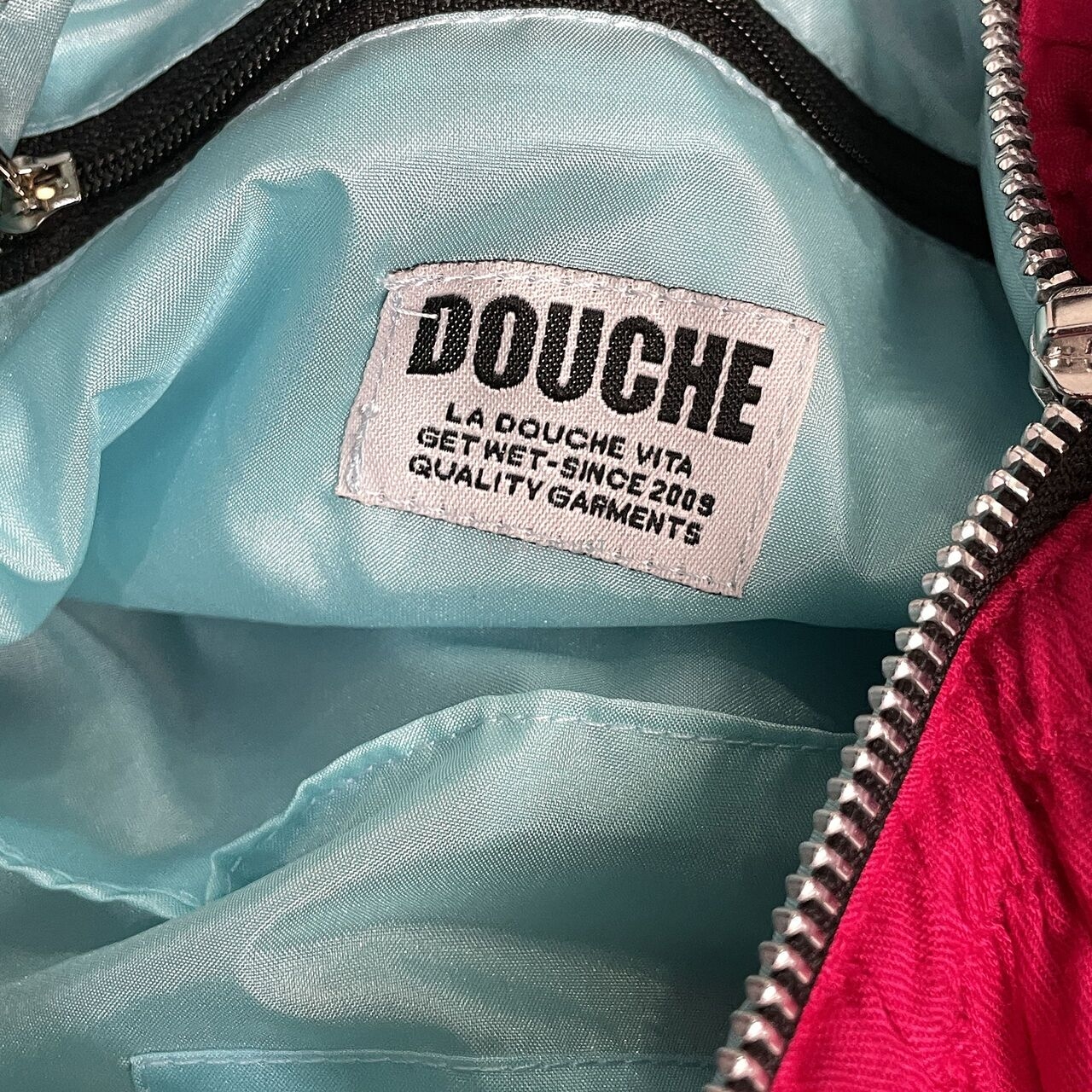 Douche Dark Pink Shoulder Bag