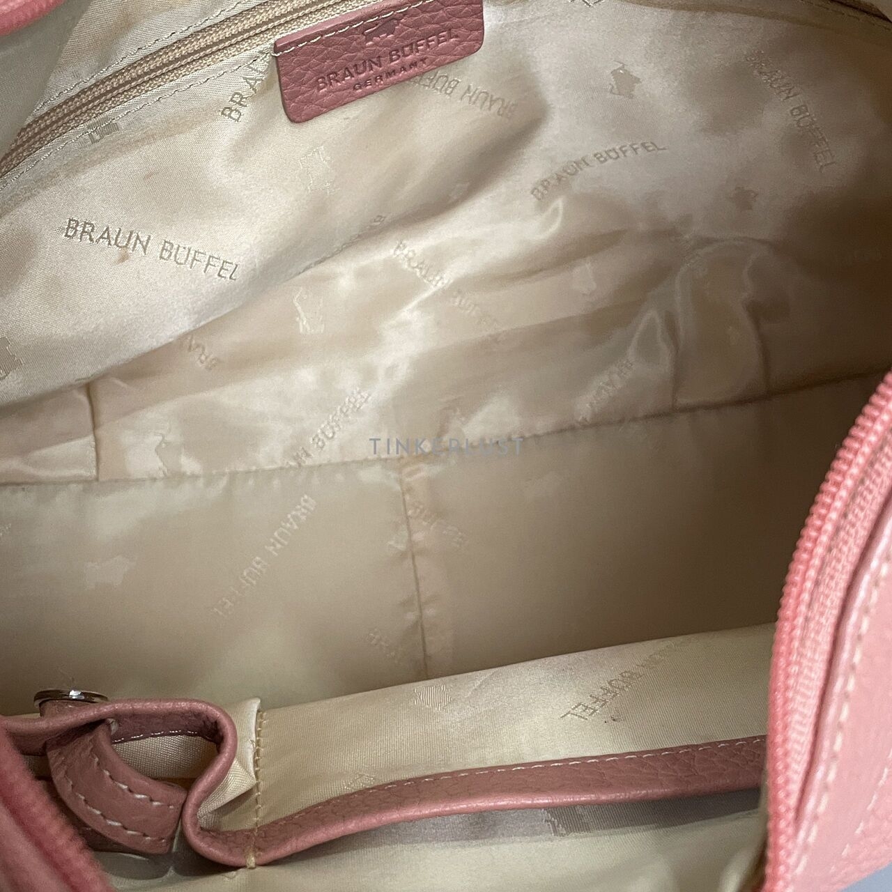 Braun Buffel Pink Shoulder Bag