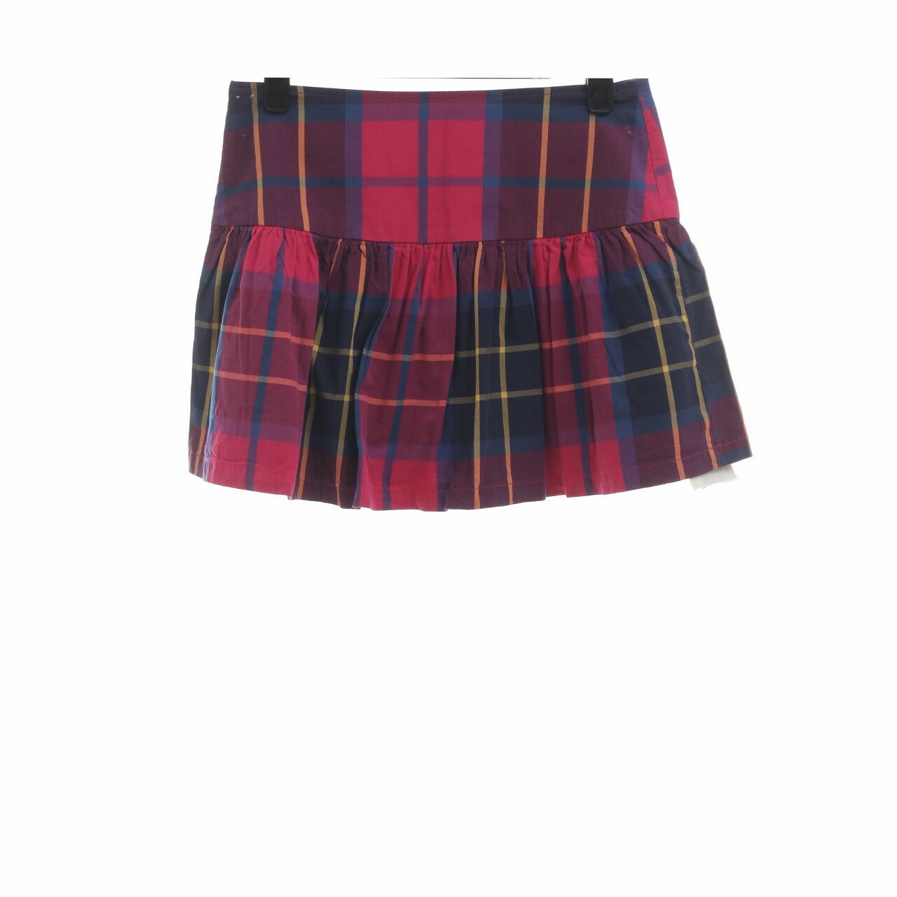 Hollister Multi Plaid Mini Skirt