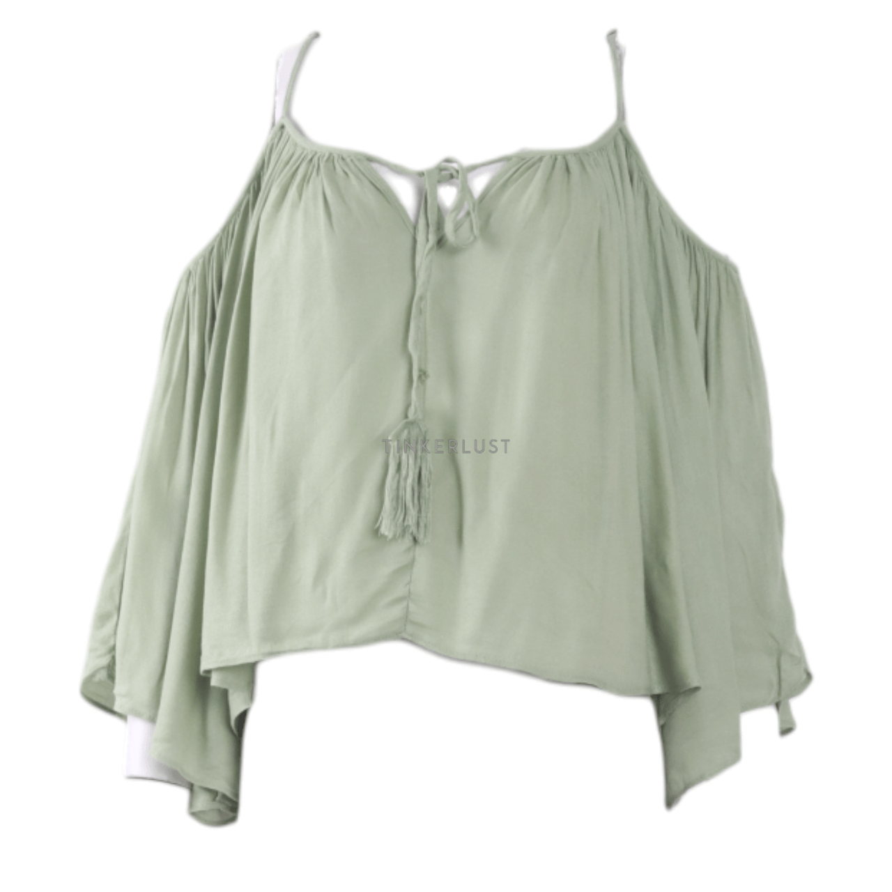 Forever 21 Sage Green Blouse