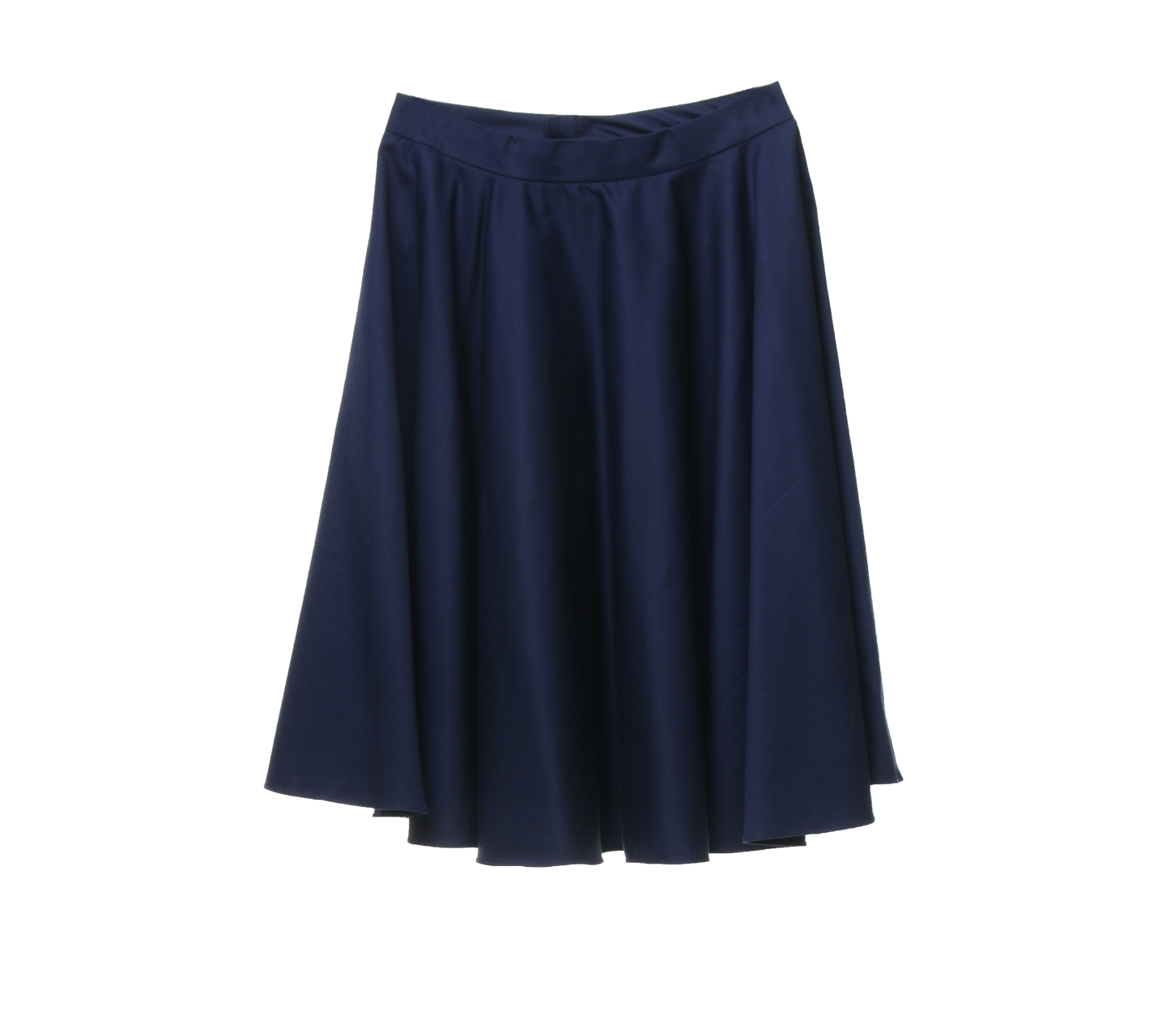 Bonschka Dark Blue Midi Skirt