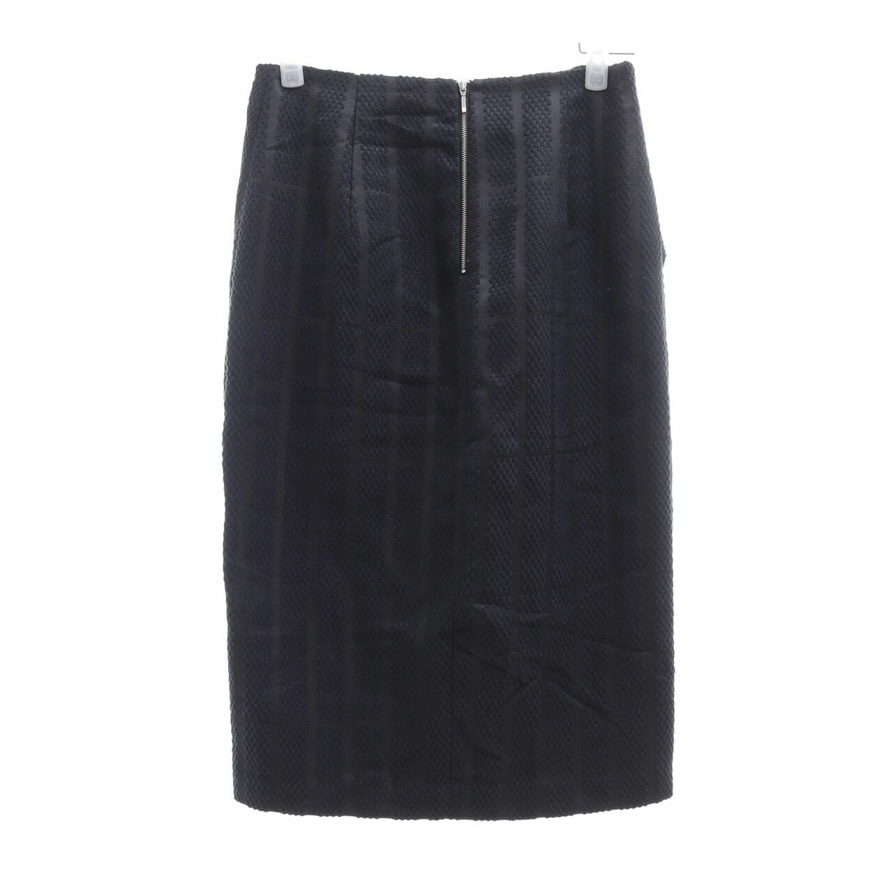 Finders Keepers Black Midi Skirt