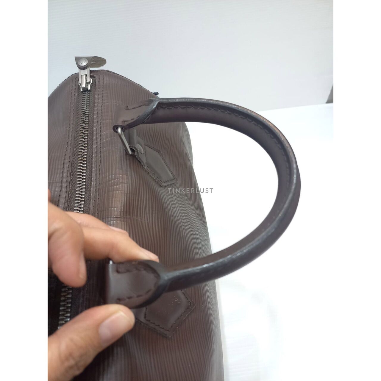 Louis Vuitton Speedy 25 Epi Leather Brown 2004 Handbag